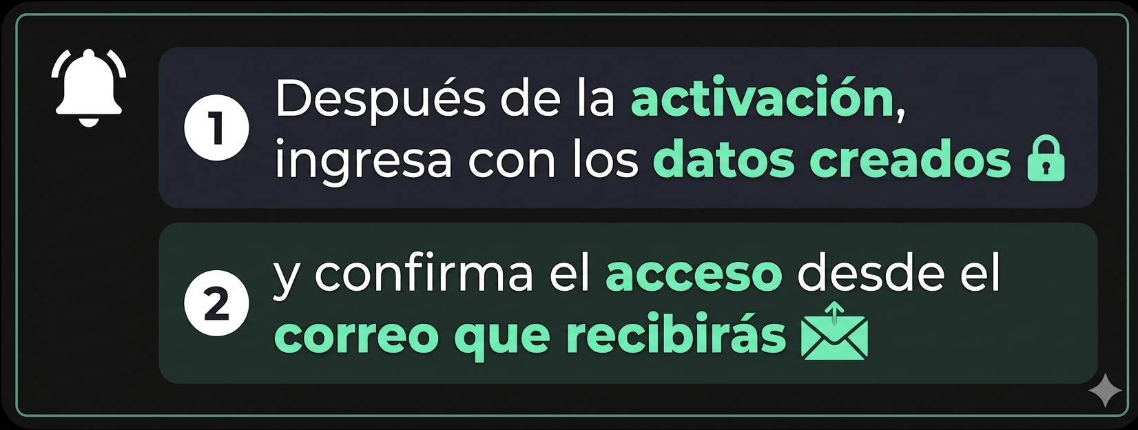 Información de acceso